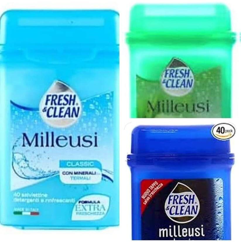 Salviettine fresh & clean milleusi