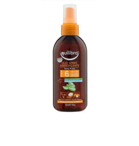 olio spray abbronzante equilibra
