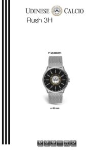 Orologi Udinese “Rush 3h”