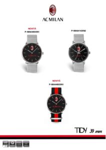 Orologi AC Milan Tidy 39mm