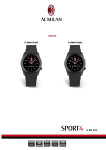 Orologi AC Milan Sport4
